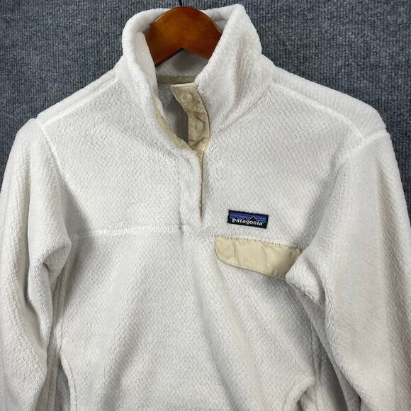 Patagonia Re-Tool Snap T Pullover Women's Medium White Outdoor Casual Comfort - Picture 2 of 10